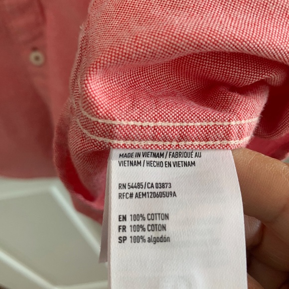 American Eagle "Seriously Soft" Button-Down XL - Picture 4 of 8